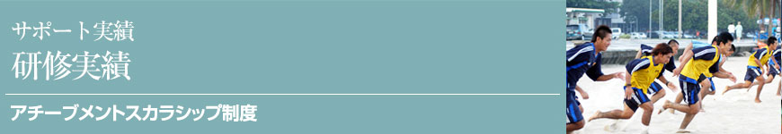 サポート実績 研修実績